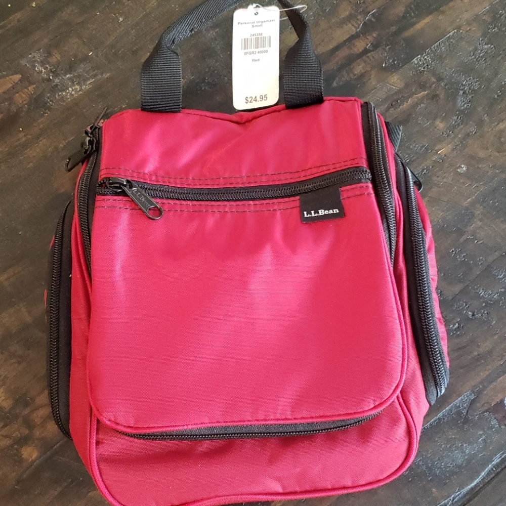 LL Bean small hanging personal organizer